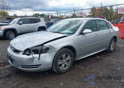 2013 Chevrolet Impala Ls из США, поврежденный, VIN 2G1WA5E39D1116291